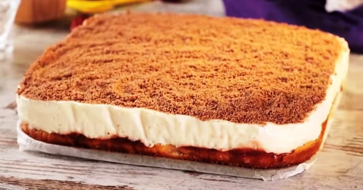 Skanus tortas su pieniniu kremu